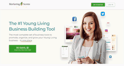Desktop Screenshot of marketingscents.com